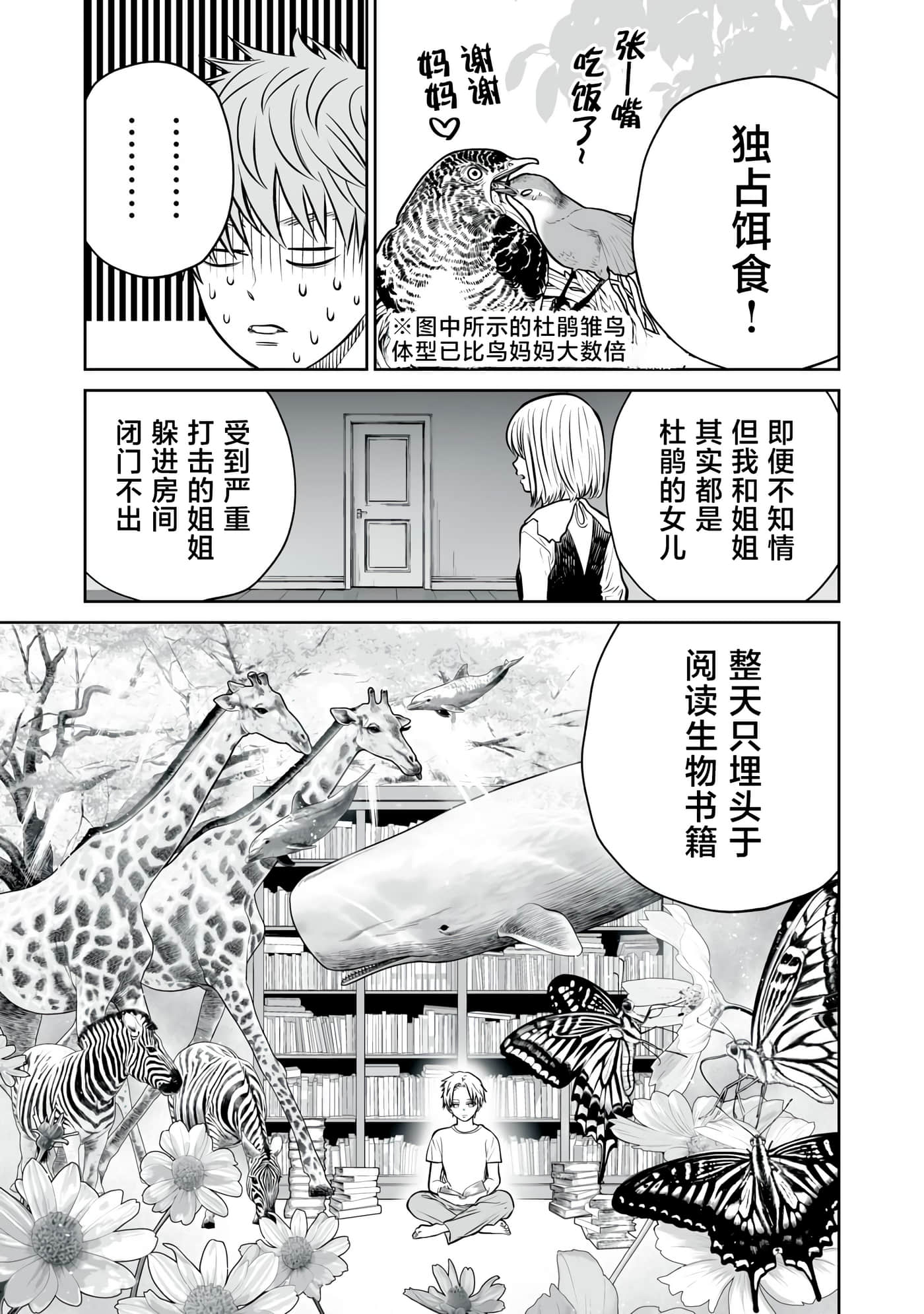 我只是在讲孔雀的事【1-34话 15-34是生肉】【あくまでクジャクの話です／唯孔冒犯，雀有此事】-13