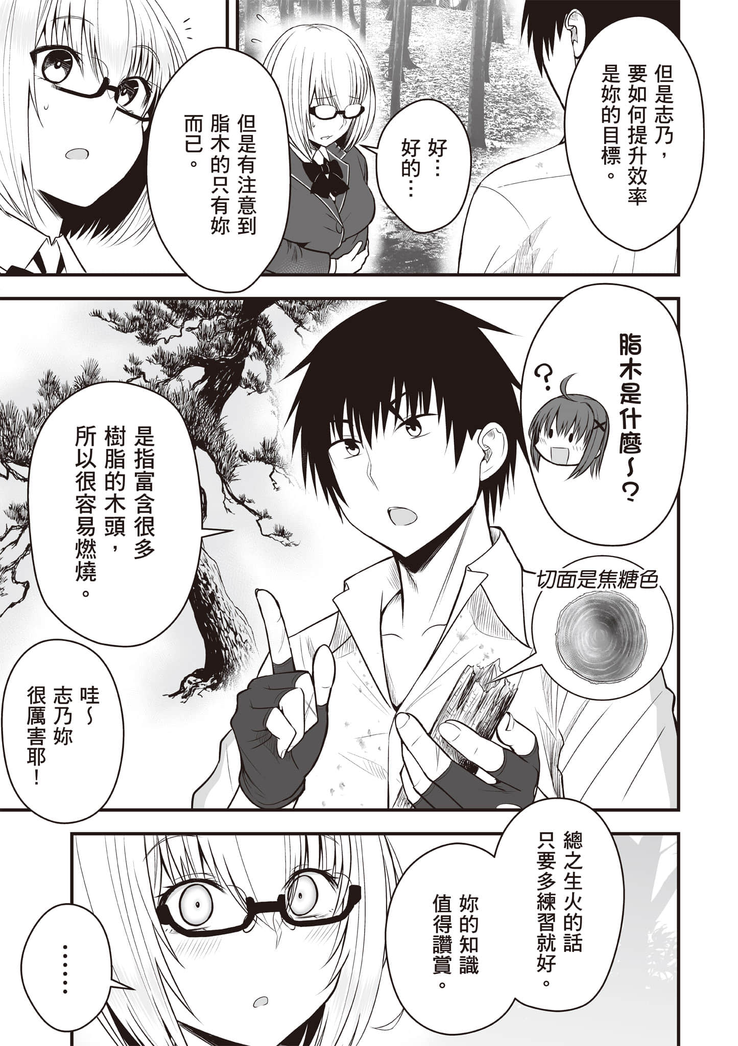 异世界轻松生存 生存技能超强的我与四位美少女共度的无人岛生活【1-55话 31-55是生肉】【異世界らくらくサバイバル／異世界輕鬆自在野外求生記】-1