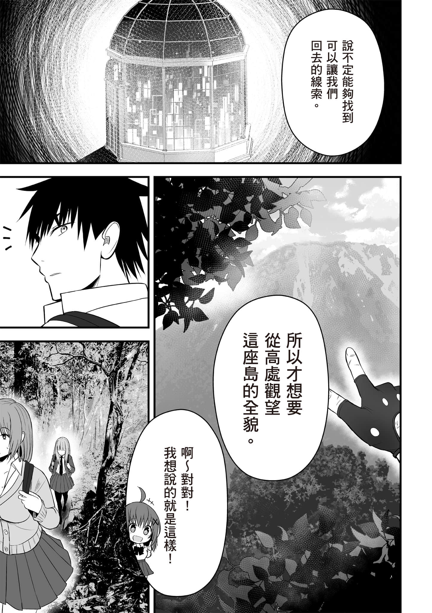 异世界轻松生存 生存技能超强的我与四位美少女共度的无人岛生活【1-55话 31-55是生肉】【異世界らくらくサバイバル／異世界輕鬆自在野外求生記】-1